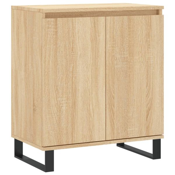 vidaXL Sideboard Sonoma Oak 60x35x70 cm Engineered Wood