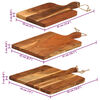 vidaXL Chopping Board 3pcs Solid Wood Acacia
