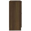 vidaXL Sideboards 2 pcs Brown Oak 30x30x70 cm Engineered Wood