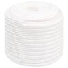 vidaXL Multipurpose Utility Rope 18 mm 25 m White PP 1995 kg Max Load