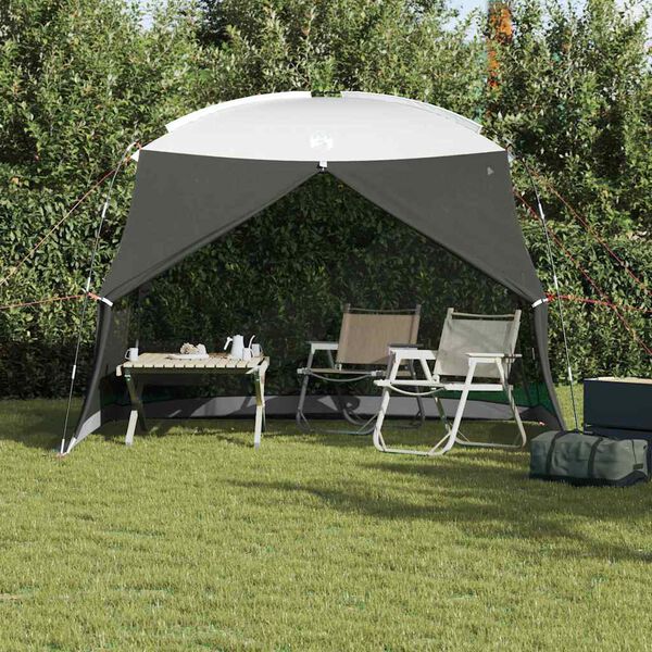 vidaXL Tents with Roof with Air Vent Grey 320 x 320 x 218 cm Polyester