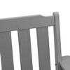 vidaXL Garden Chair 4 pcs Light Grey 65.5 x 59 x 88 cm Polyethylene