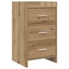 vidaXL Bedside Tables Artisan Oak 40 x 36 x 70 cm Engineered Wood