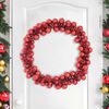 vidaXL Christmas Ball Garland Red 186 cm Polystyrene