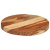 vidaXL Chopping Board &Oslash;25x2.5 cm Solid Wood Acacia