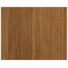vidaXL Rug Rectangular Brown 80x100 cm Bamboo