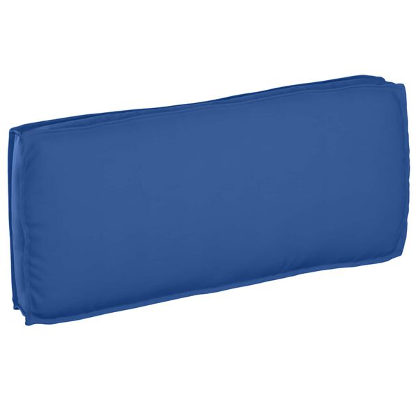 vidaXL Pallet Cushion for suitable for Seat / Backrest Royal blue