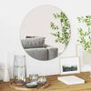 vidaXL Wall Mirror Round &Oslash; 50 cm Tempered Glass