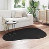 vidaXL Carpet Folding HUARTE Black 120 x 170 cm Polyester