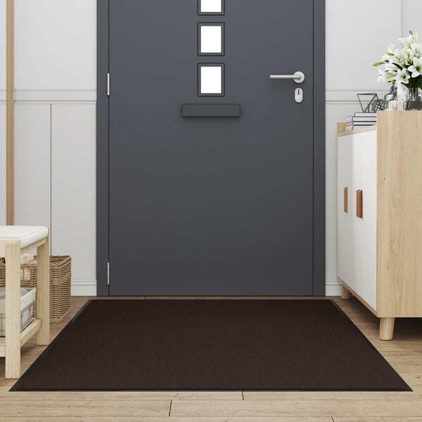 vidaXL Doormat Brown 115x200 cm