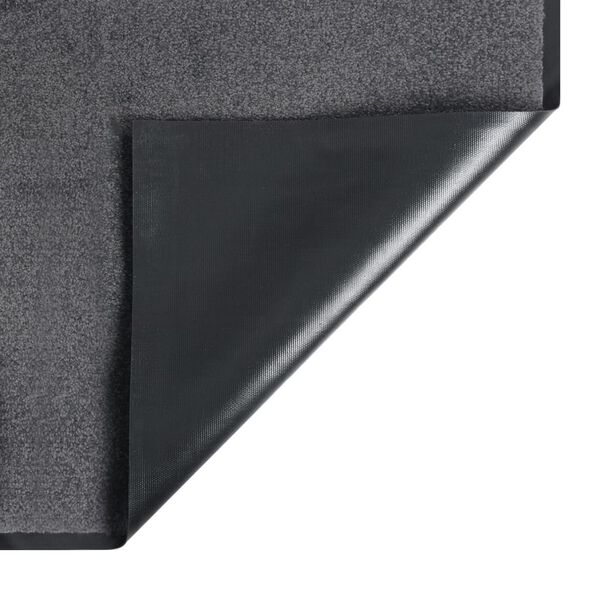 vidaXL Doormat Anthracite 80x120 cm