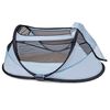 DERYAN Pop-up Travel Cot BabyBox with Mosquito Net Sky Blue