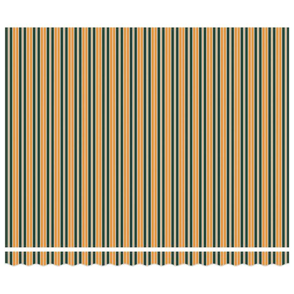 vidaXL Awning Green and Yellow 400 x 300 x 165 cm