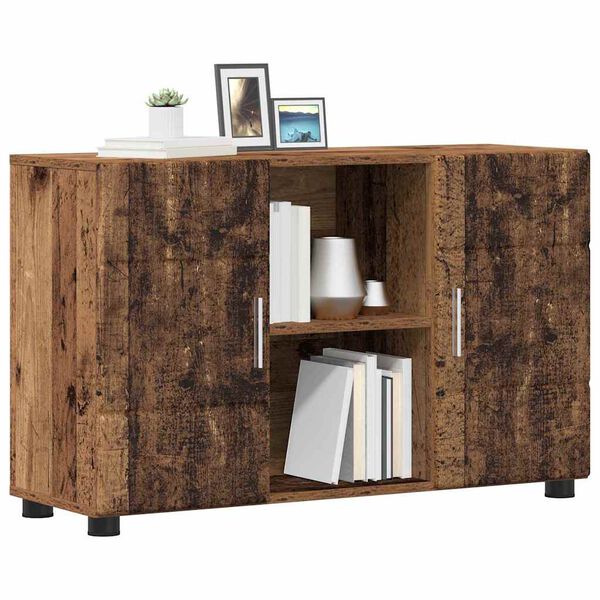 vidaXL Sideboard Old Wood 88.5 x 30.5 x 55.5 cm Engineered Wood