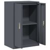 vidaXL Storage Cabinet Anthracite 60 x 40 x 90 cm Steel