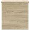 vidaXL Storage Box Sonoma Oak 30x35x35 cm Engineered Wood