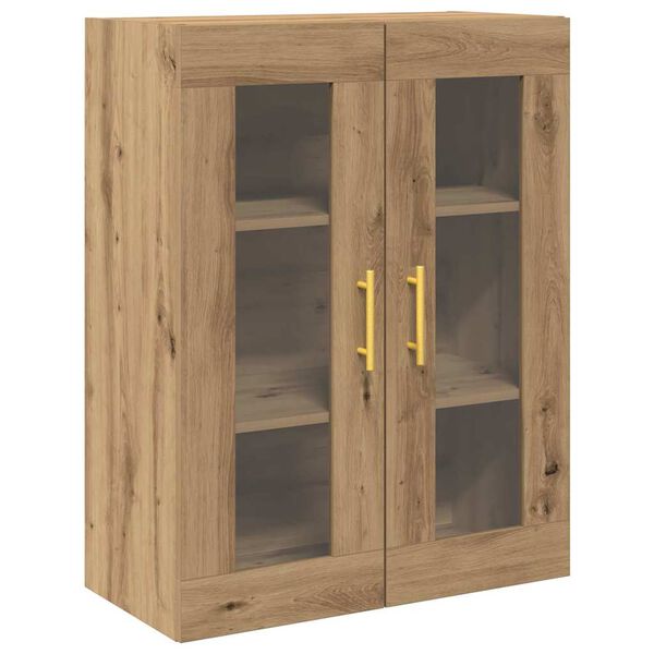 vidaXL Wall Cabinet Artisan Oak 69.5 x 34 x 90 cm Engineered Wood