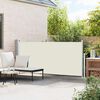 vidaXL Retractable Side Awning 140 x 300 cm Cream