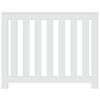 vidaXL Radiator Cover White 104x20x82 cm Engineered Wood