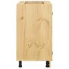vidaXL Cabinet SKI Honey Brown 80 x 46 x 81 cm Solid Pine Wood