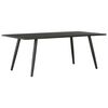 vidaXL Coffee Table Black 120x60x46 cm