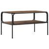 vidaXL Side Table Old Wood 80 x 50 x 46 cm Engineered Wood