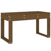 vidaXL Garden Bench Honey Brown 80x38x45 cm Solid Wood Pine