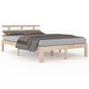 vidaXL Bed Frame without Mattress 140x190cm