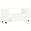 vidaXL TV Cabinet White 102x34.5x43 cm Engineered Wood