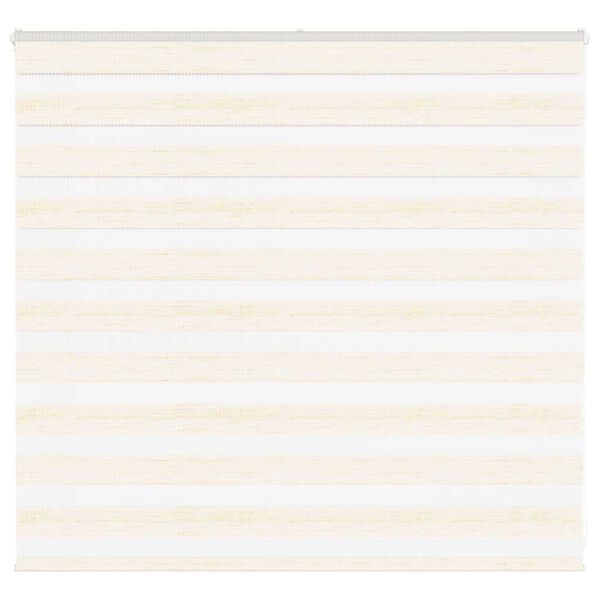 vidaXL Zebra Blind Marble Beige 165x100 cm Fabric Width 160.9 cm Polyester