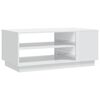 vidaXL Coffee Table High Gloss White 102x55x43 cm Engineered Wood