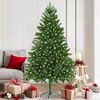vidaXL Christmas Tree with 300 LEDs with Stand Green 180 cm PE