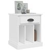 vidaXL Bedside Cabinets 2 pcs White 43x36x50 cm