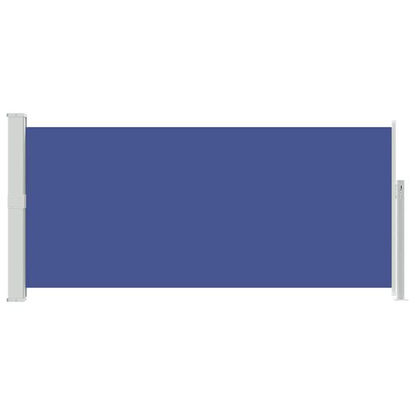 vidaXL Retractable Side Awning 140 x 300 cm Blue