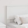 vidaXL Headboard with Headboard White 90 cm Engineered wood
