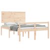 vidaXL Senior Bed without Mattress 140x200 cm Solid Wood