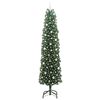 vidaXL Artificial Christmas Tree with 300 LEDs with Stand Green 240 cm