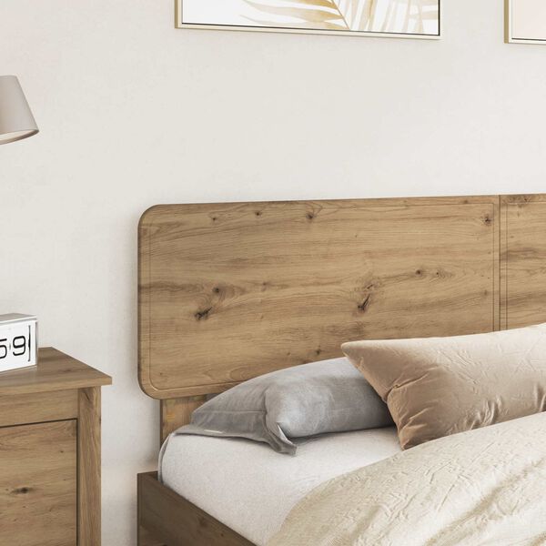 vidaXL Headboard Artisan Oak 200 cm Engineered wood