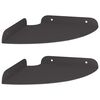 vidaXL Floating Shelf with Shelf 2 pcs Black 18 x 18 x 2 cm