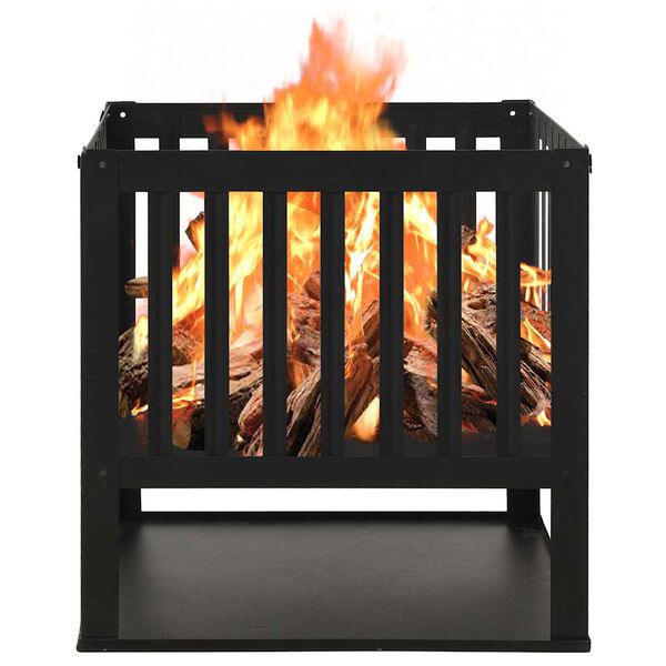 vidaXL Fire Pit 40x40x40 cm Steel