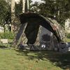 vidaXL Fishing Tent 5-Person Camouflage Waterproof
