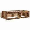 vidaXL Bed Frame with Drawer Artisan Oak 70 x 190 cm Engineered Wood