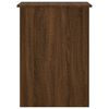 vidaXL Desk Brown Oak 100x55x75 cm Engineered Wood