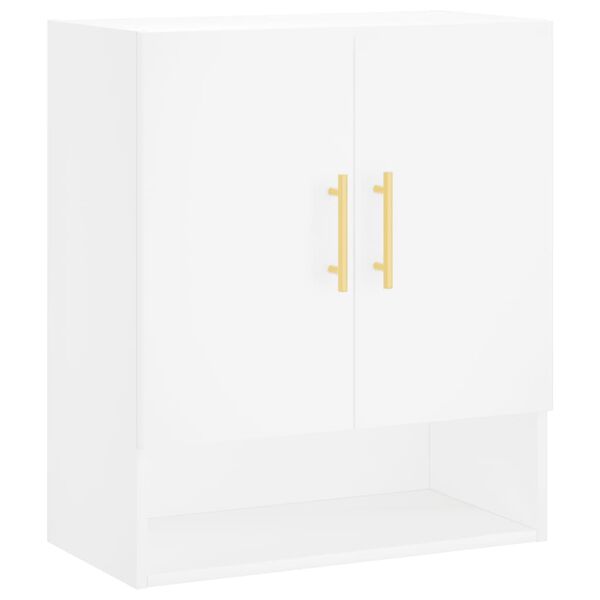 vidaXL Wall Cabinet White 60x31x70 cm Engineered Wood