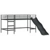 vidaXL Kids'Loft Bed Frame Black 99.5 x 200 cm Metal
