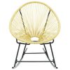 vidaXL Outdoor Acapulco Chair Poly Rattan Beige