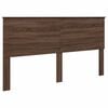 vidaXL Bed Frame with Drawer Brown Oak 200 x 200 cm Engineer Wood