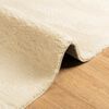 vidaXL Medium Pile Soft and Washable Rug HUARTE Cream 80 x 500 cm