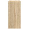 vidaXL Bookcase Sonoma Oak 31x24x52 cm Engineered Wood