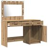 vidaXL Dressing Table 2 pcs Brown 40 x 41 x 75 cm Engineered wood